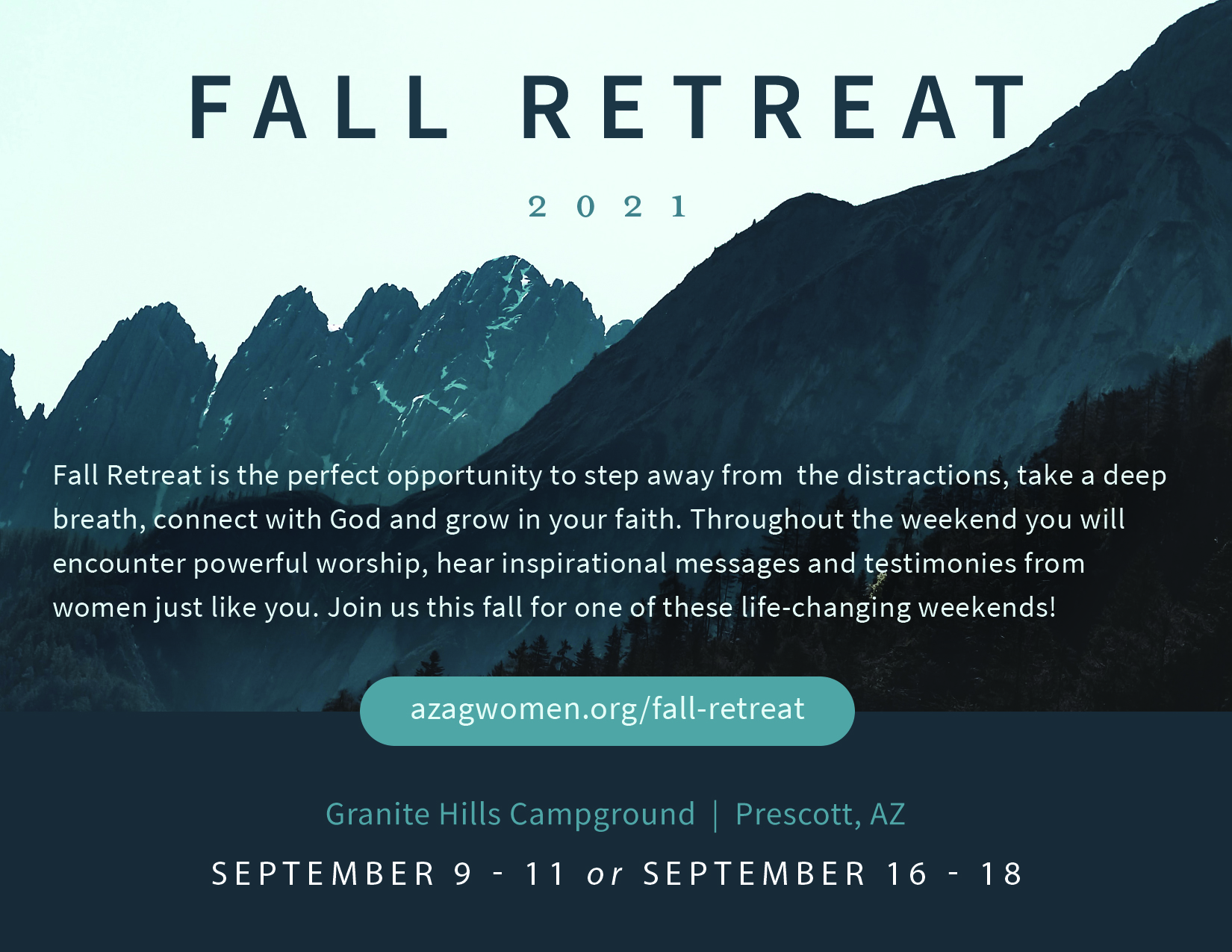 2021 Fall Retreat Sept 9-11